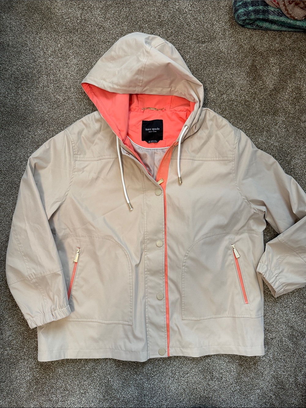 Women’s Kate Spade hooded jacket LIKE NEW XXL